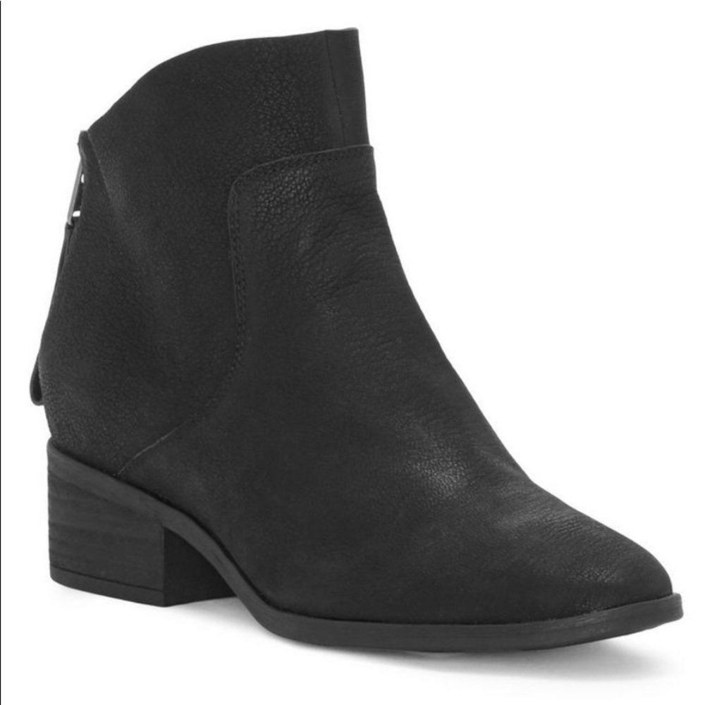 Lucky Lahela Black Bootie Size 8